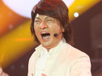 阮兆祥装假鼻争当模王 扮演喜剧版成龙