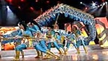 中南大学龙狮团《舞龙表演》 